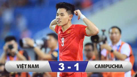 Kết quả Việt Nam 3-1 Campuchia: Đình Bắc rực sáng, Việt Nam vào bán kết AFF Cup 2026